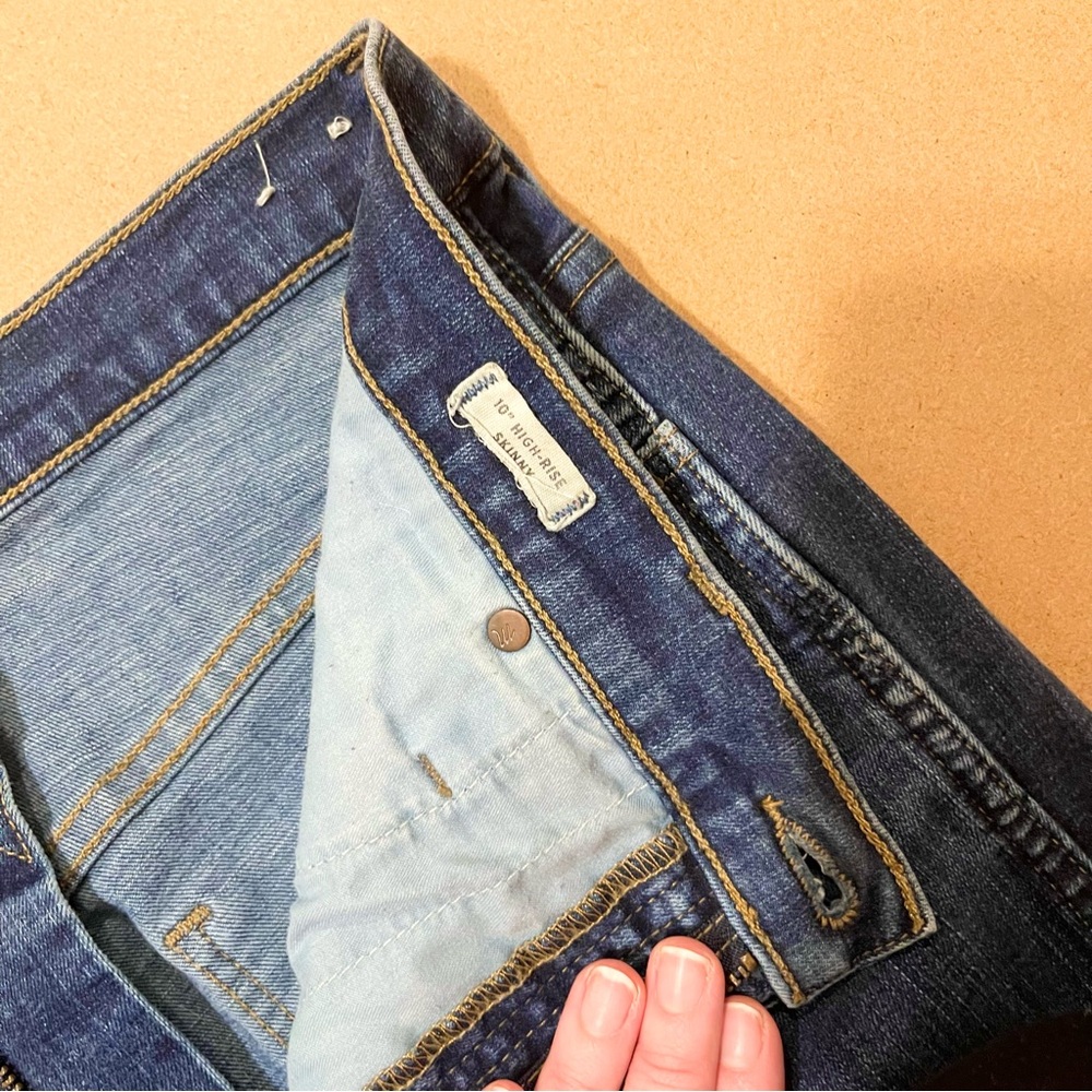 Madewell Stovepipe Jeans in Auraria Wash Size 27 - Picture 7 of 8